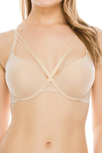 Strap Cross Front Bra