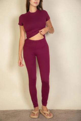 Basic Solid Leggings