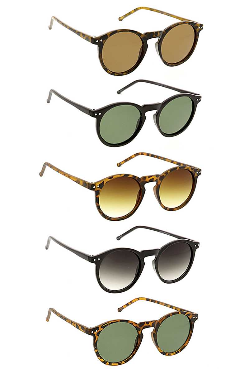 Fashion Round Mix Design Sunglasses